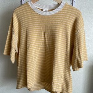 “By Together” Yellow Knit Top